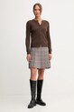 Vuneni kardigan United Colors of Benetton 1002D5485 smeđa AW25