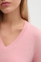 United Colors of Benetton maglione in lana 1002D4488 rosa