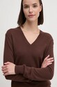 United Colors of Benetton pulover de lana maro 1002D4488