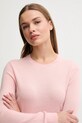 United Colors of Benetton sweter wełniany różowy 1002D1K01
