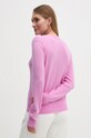 Odzież United Colors of Benetton sweter wełniany 1002D1K01 fioletowy