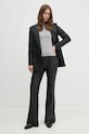 United Colors of Benetton sweter wełniany 1002D1K01 szary AW24