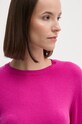 Шерстяной свитер United Colors of Benetton 1002D1K01 розовый AW24