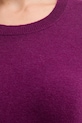 Vlnený sveter United Colors of Benetton 1002D1K01 fialová