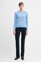 United Colors of Benetton sweter wełniany 1002D1K01 niebieski AW25