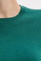 United Colors of Benetton sweter wełniany 1002D1K01 turkusowy
