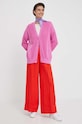 United Colors of Benetton kardigan bawełniany 1494D603L różowy SS24