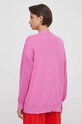 Odzież United Colors of Benetton kardigan bawełniany 1494D603L różowy