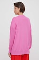 Odzież United Colors of Benetton kardigan bawełniany 1494D603L różowy
