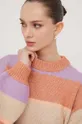 multicolor Roxy sweter z domieszką wełny