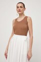 Weekend Max Mara top brązowy 2415361022600