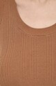 Weekend Max Mara top 2415361022600 brązowy