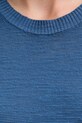 United Colors of Benetton mellény vászonkeverékből 105GD109Z kék