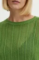 Pamučni pulover United Colors of Benetton Ženski