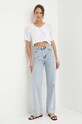 United Colors of Benetton tricou 103CD401M alb SS24