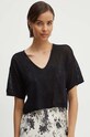United Colors of Benetton t-shirt czarny 103CD401M