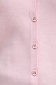 United Colors of Benetton cardigan din bumbac 1091D5558 roz