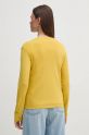 Abbigliamento United Colors of Benetton cardigan in cotone 1091D5558 giallo