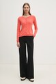 United Colors of Benetton cardigan din bumbac 1091D5558 portocaliu AA00