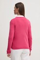 Одяг Бавовняний кардиган United Colors of Benetton 1091D5558 рожевий
