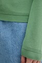 Bavlněný kardigan United Colors of Benetton 1091D5558 zelená