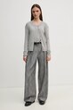 United Colors of Benetton cardigan din bumbac 1091D5558 gri AA00