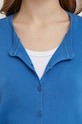 United Colors of Benetton kardigan bawełniany niebieski 1091D5558