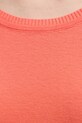 United Colors of Benetton pulover de bumbac portocaliu 1091D1M08
