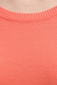 United Colors of Benetton pulover de bumbac portocaliu 1091D1M08