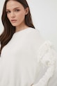 United Colors of Benetton sweter bawełniany beżowy 1077D10A6