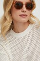 United Colors of Benetton sweter bawełniany beżowy 1077D108V