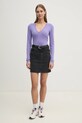 United Colors of Benetton pulover de bumbac 1091D4625 violet AA00