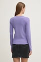 Odzież United Colors of Benetton sweter bawełniany 1091D4625 fioletowy