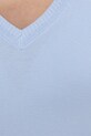 United Colors of Benetton sweter bawełniany 1091D4625 niebieski