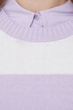 United Colors of Benetton pulover de bumbac 1494E105J violet
