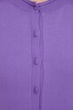 Sisley kardigan 14ETM5203 fioletowy