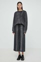 Résumé sweter bawełniany AtlasRS Knit Pullover Unisex 20371116 czarny SS24