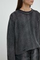 Résumé sweter bawełniany AtlasRS Knit Pullover Unisex 20371116 czarny