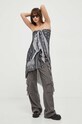 Blugirl Blumarine poncho PA4008.T0300 nero SS24