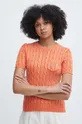 oranžna Bombažen pulover Polo Ralph Lauren