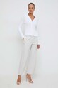 Max Mara Leisure kardigan 2416341018600 biały SS24