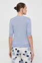Odzież Max Mara Leisure sweter jedwabny 2416361018600 niebieski