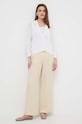 Odzież Max Mara Leisure kardigan i top 2416381018600 biały
