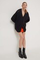 Desigual cardigan 24SWJF45 negru SS24
