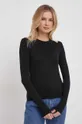 czarny Sisley sweter