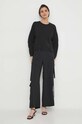 Кофта Sisley 3YL9L104Y чёрный SS24