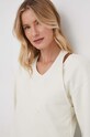 Хлопковая кофта Sisley бежевый 3FPPL104P