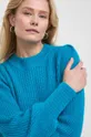 niebieski Morgan sweter z domieszką wełny