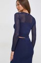 Odzież Guess sweter KARISELLE W4GR27.Z2XY0 granatowy