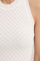 Morgan top MARIO MARIO.OFF.WHITE bianco